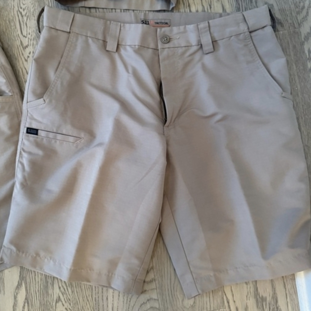 5.11 Tactical Tan/Beige Utility Shorts